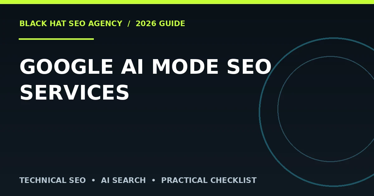 Google AI Mode SEO Services SEO guide cover